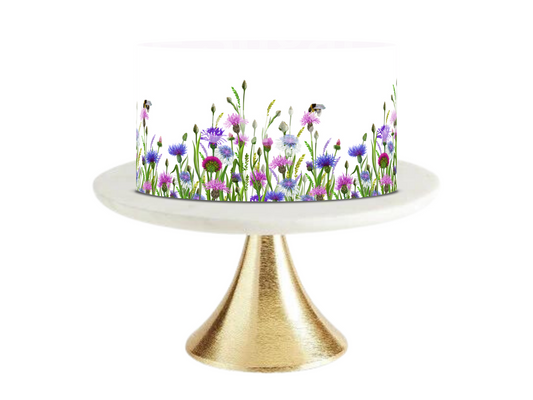 Spring Bridal Shower, Spring Baby Shower, Cake Topper, Floral Cake Topper, Spring Flowers, Summer Cake Topper