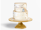Pooh Bear Baby Shower Cake Topper