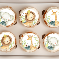 safari cupcake toppers