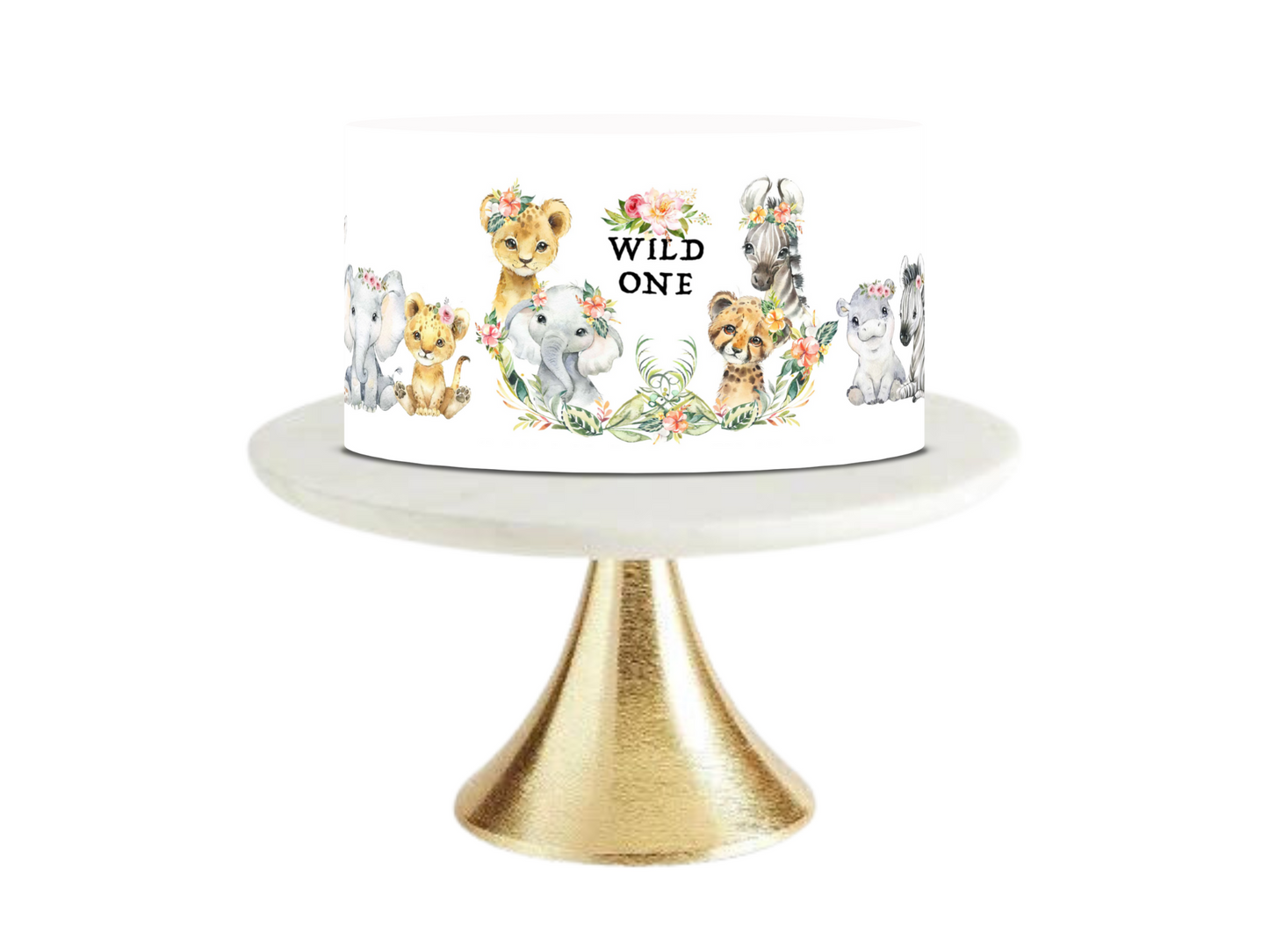 wild one first birthday cake topper 