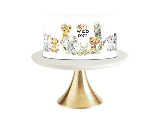 wild one first birthday cake topper 