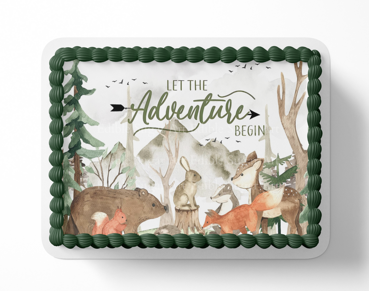 woodland baby shower
