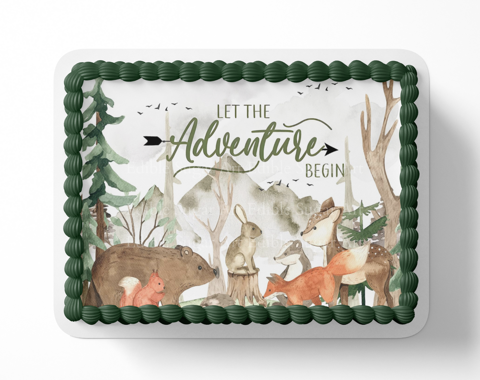 woodland baby shower