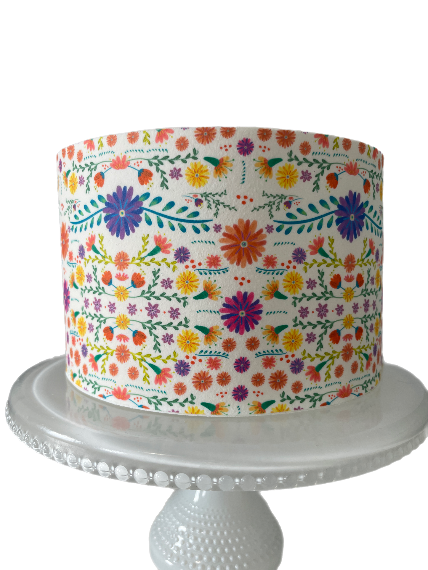 Fiesta Party Cake Decorations Edible Image CACTUS Cake Wrap Mexican theme party Cinco de Mayo Day of the dead Taco Bout it Party