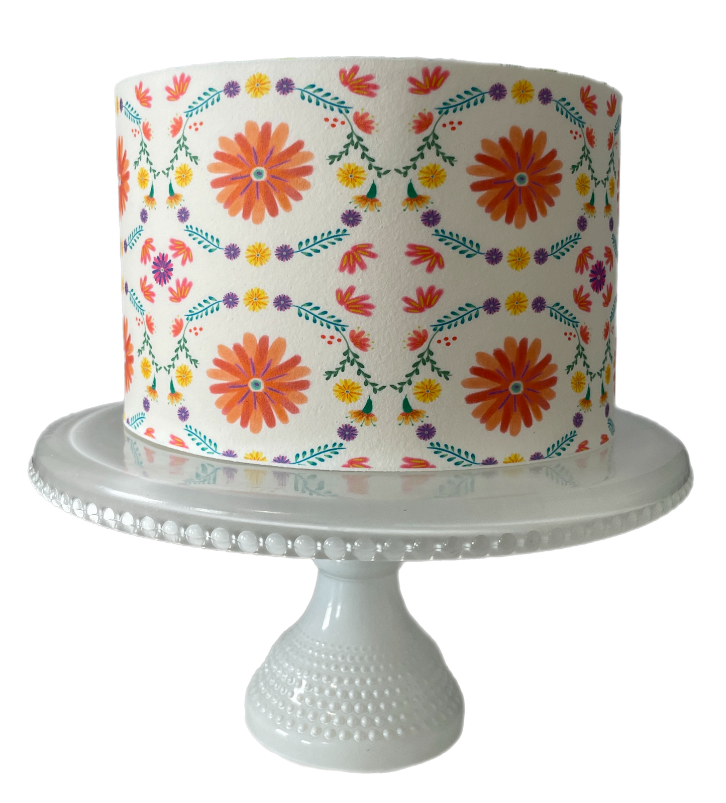 Fiesta Party Cake Decorations Edible Image Cake Wrap Mexican theme party Cinco de Mayo Day of the dead Taco Bout it Party