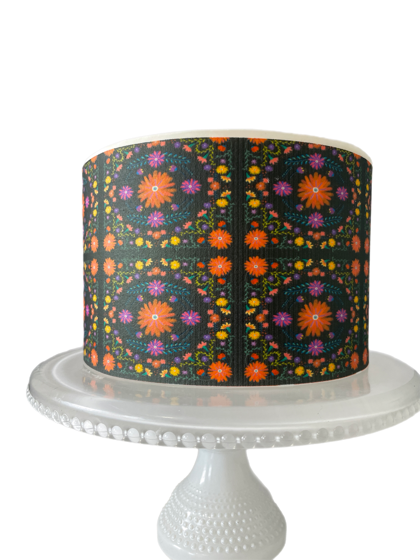 Fiesta Party Cake Decorations Edible Image Cake Wrap Mexican theme party Cinco de Mayo Day of the dead Taco Bout it Party