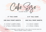 TROPICAL BEACH PARTY Edible Image Edible Paper Tropical party Flamingo cake topper beach party cactus party cactus cake Succulent