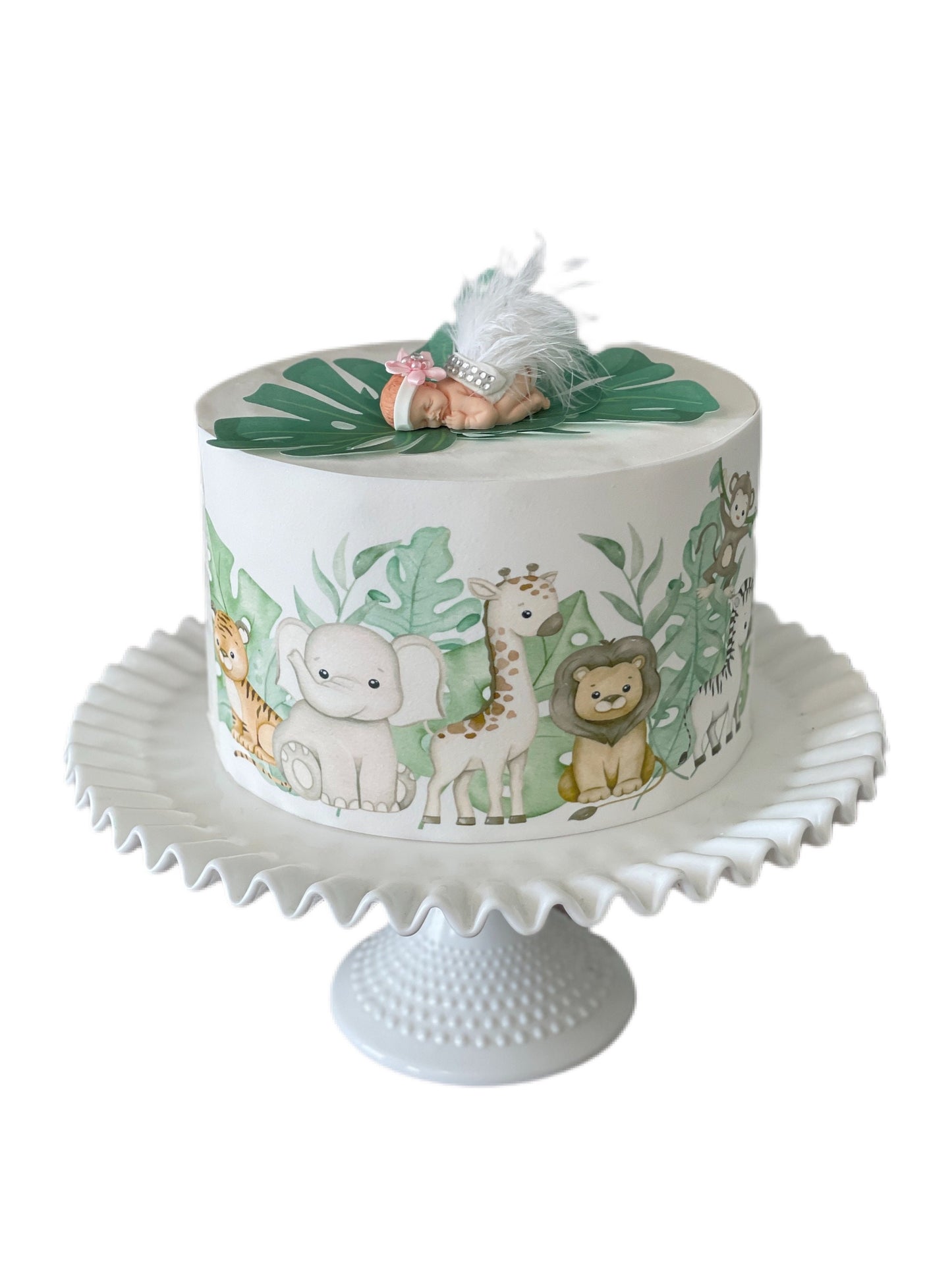 Dinosaurs Edible Image Cake Wrap Icing Sheet Dinos Dinosaur Park Baby DInosaurs