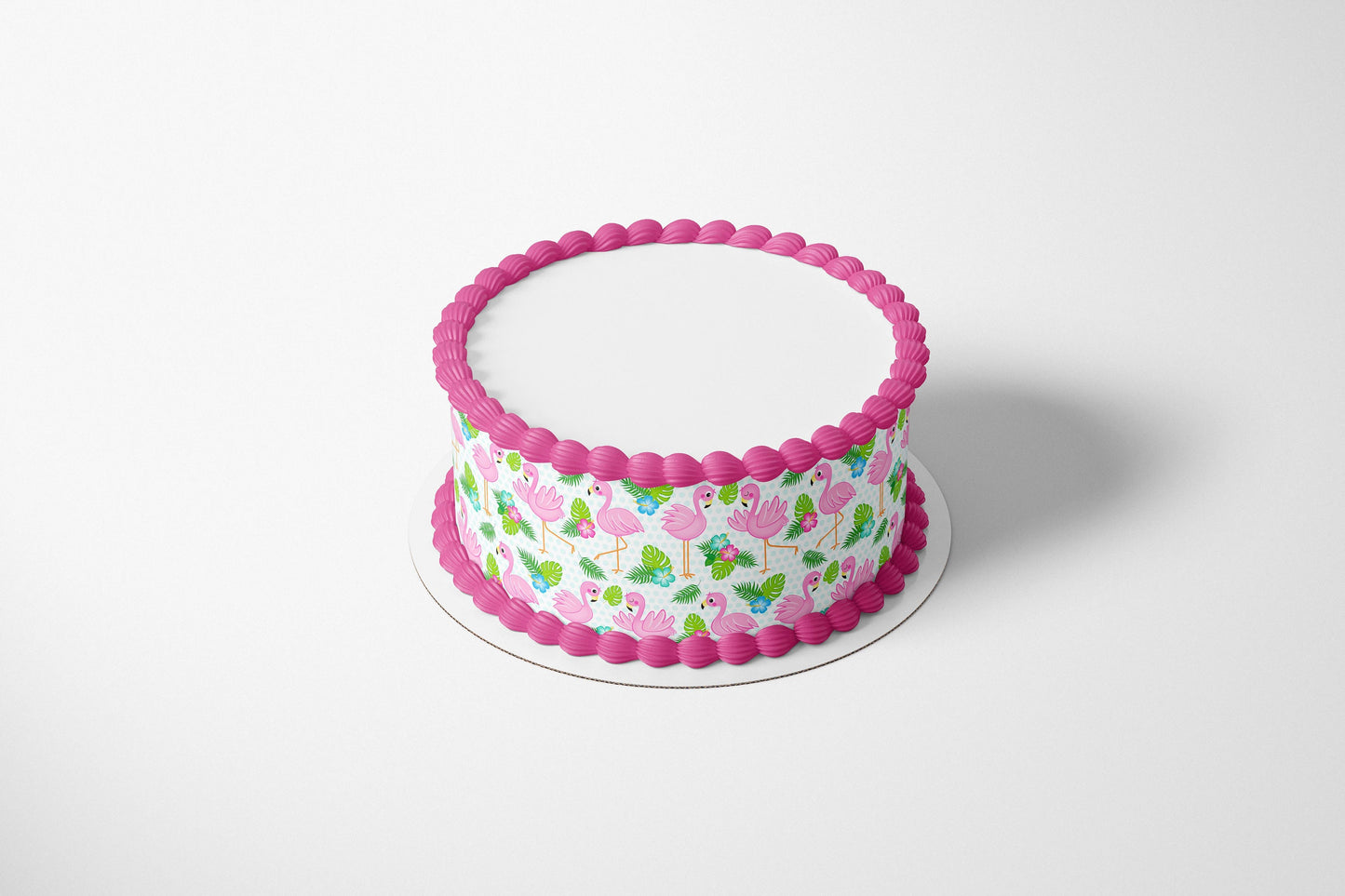 TROPICAL BEACH PARTY Edible Image Edible Paper Tropical party Flamingo cake topper beach party cactus party cactus cake Succulent