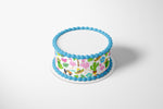 TROPICAL BEACH PARTY Edible Image Edible Paper Tropical party Flamingo cake topper beach party cactus party cactus cake Succulent