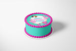 TROPICAL BEACH PARTY Edible Image Edible Paper Tropical party Flamingo cake topper beach party cactus party cactus cake Succulent