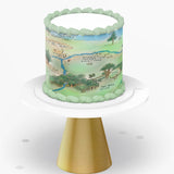 Pooh Bear | Cake Photo Print | Custom Edible Cake Decoration