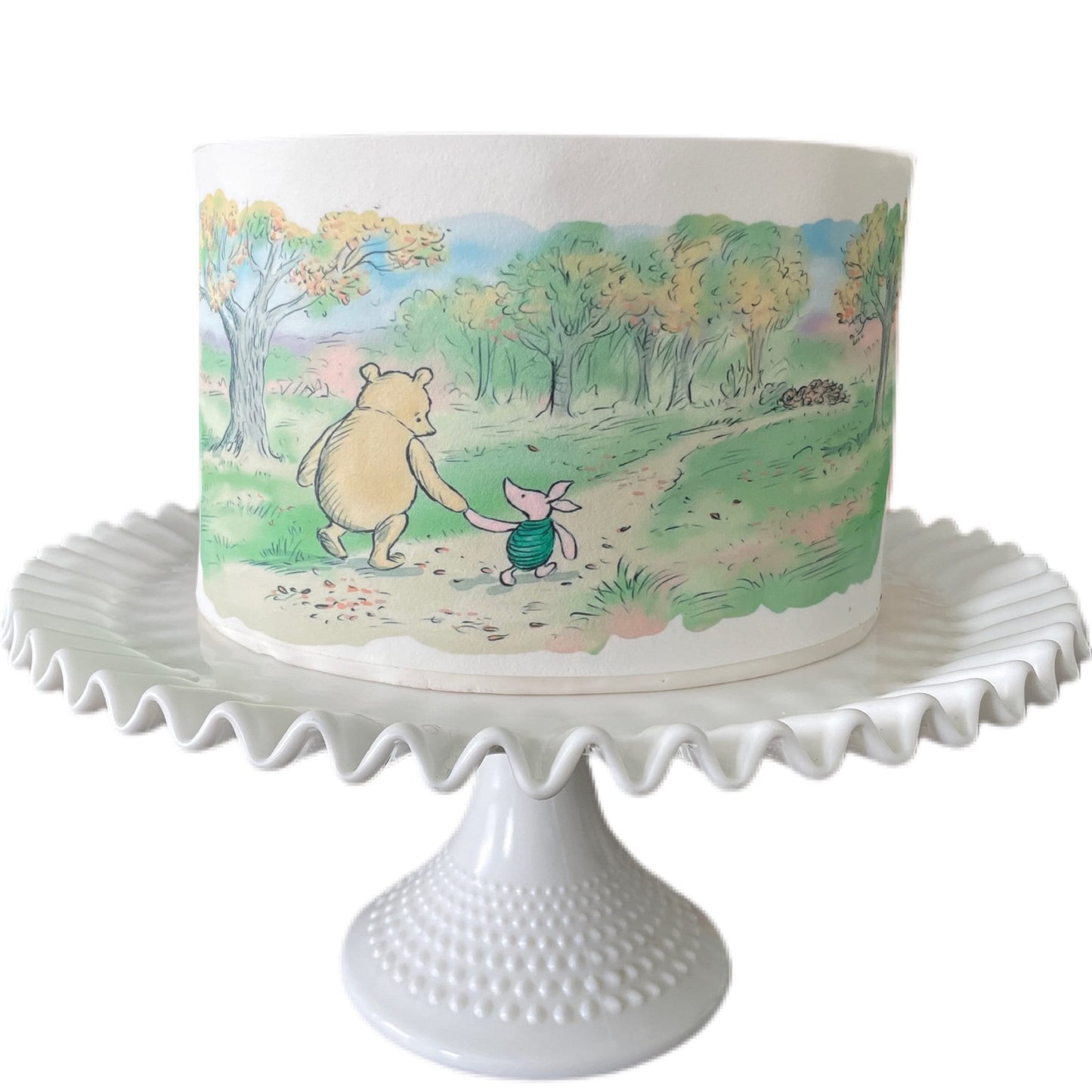 Pooh Bear Cake Topper | Custom Icing Sheet | First Birthday