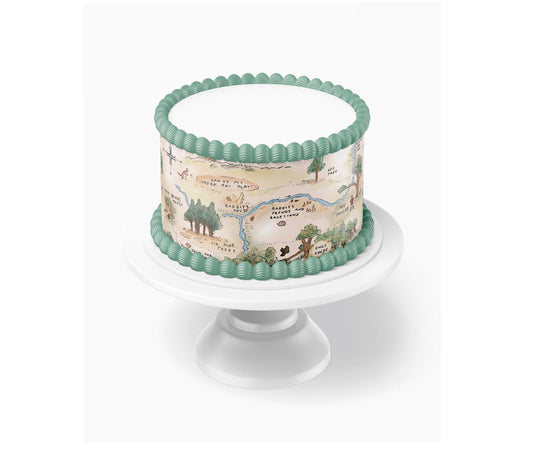 POOH BEAR Edible Cake Wraps | Pooh Bear Baby Shower | Custom Icing Sheets Shower Cake/Pooh Bear birthday/Edible Image/pooh bear Party/pooh bear birthday party/pooh bear cake topper