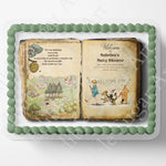 Pooh Bear | Baby Shower | Cake Topper | Edible Image | Storybook | Photo on Cake