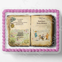 Pooh Bear | Baby Shower | Cake Topper | Edible Image | Storybook | Photo on Cake